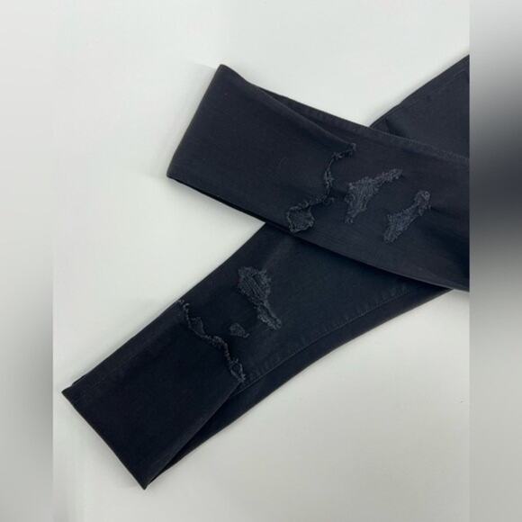 Joe's 25 Skinny Jeans Black Distressed NEW - Picture 4 of 7